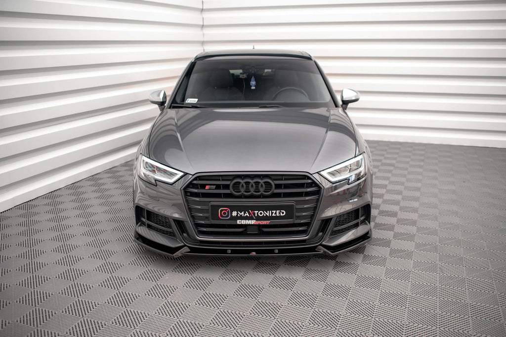 Lame Du Pare-Chocs Avant V.1 Audi S3 / A3 S-Line Sportback 8V Facelift – image 2