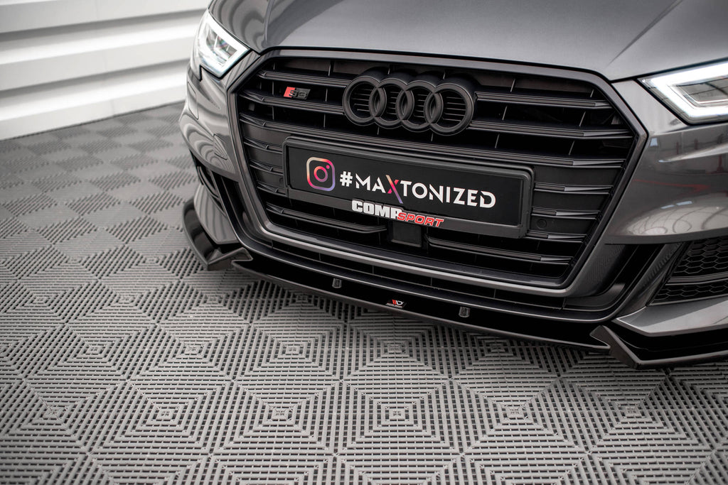 Lame Du Pare-Chocs Avant V.1 Audi S3 / A3 S-Line Sportback 8V Facelift – image 3